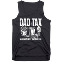 Daddy Humorous Dad Tax Tank Top