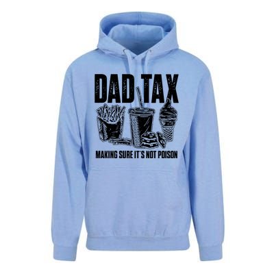 Daddy Humorous Dad Tax Unisex Surf Hoodie