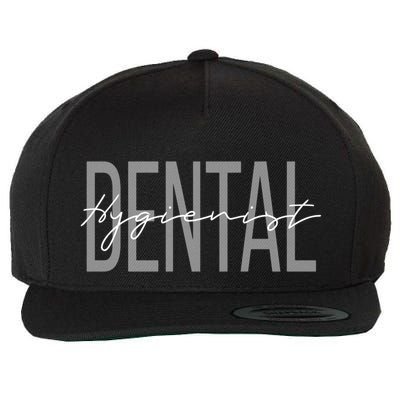 Dental Hygienist Dental Assistant Gift Wool Snapback Cap
