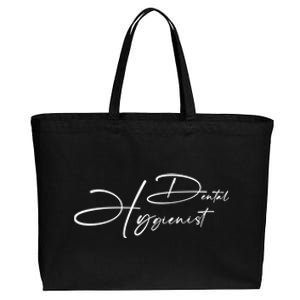 Dental Hygienist Dental Hygiene Student Gift Cotton Canvas Jumbo Tote