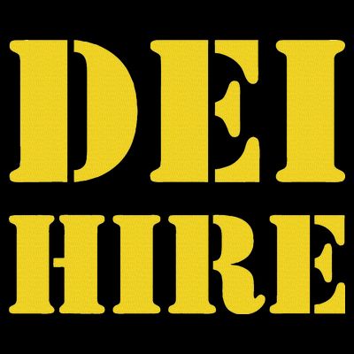 Dei Hire Diversity Equity Inclusion Anti Trump Political T-Shirt