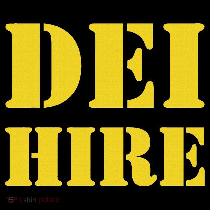 Dei Hire Diversity Equity Inclusion Anti Trump Political Tank Top