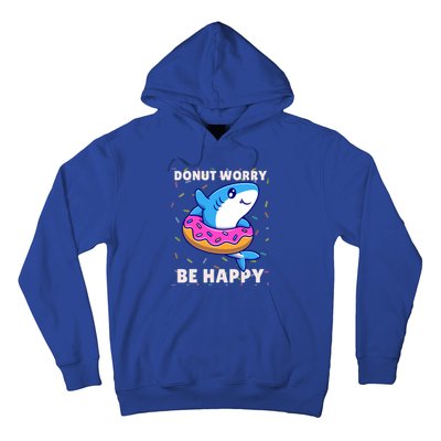 Donut Humor Donut Worry Shark Donuts Funny Donut Doughnut Cool Gift Hoodie