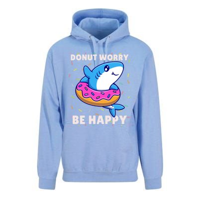 Donut Humor Donut Worry Shark Donuts Funny Donut Doughnut Cool Gift Unisex Surf Hoodie