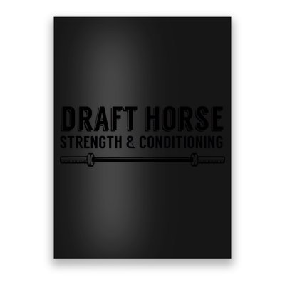 Draft Horse Poster