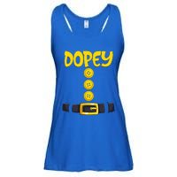 Dopey Halloween Dwarf Costume Color Matching Dopey Ladies Essential Flowy Tank