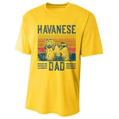 Dog Havanese Dad Performance Sprint T-Shirt