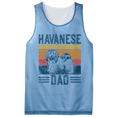 Dog Havanese Dad Mesh Reversible Basketball Jersey Tank