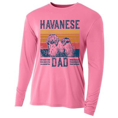 Dog Havanese Dad Cooling Performance Long Sleeve Crew