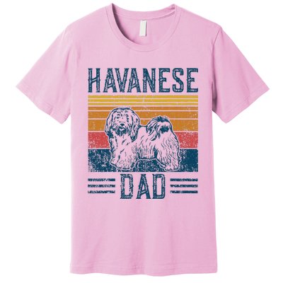 Dog Havanese Dad Premium T-Shirt