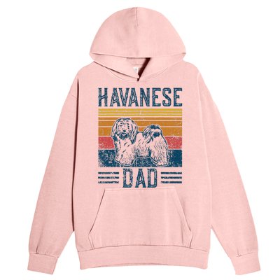 Dog Havanese Dad Urban Pullover Hoodie