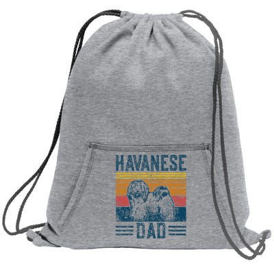 Dog Havanese Dad Sweatshirt Cinch Pack Bag