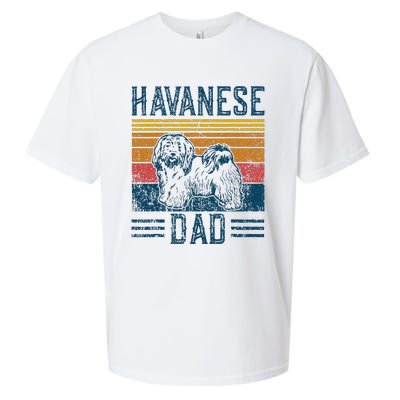 Dog Havanese Dad Sueded Cloud Jersey T-Shirt