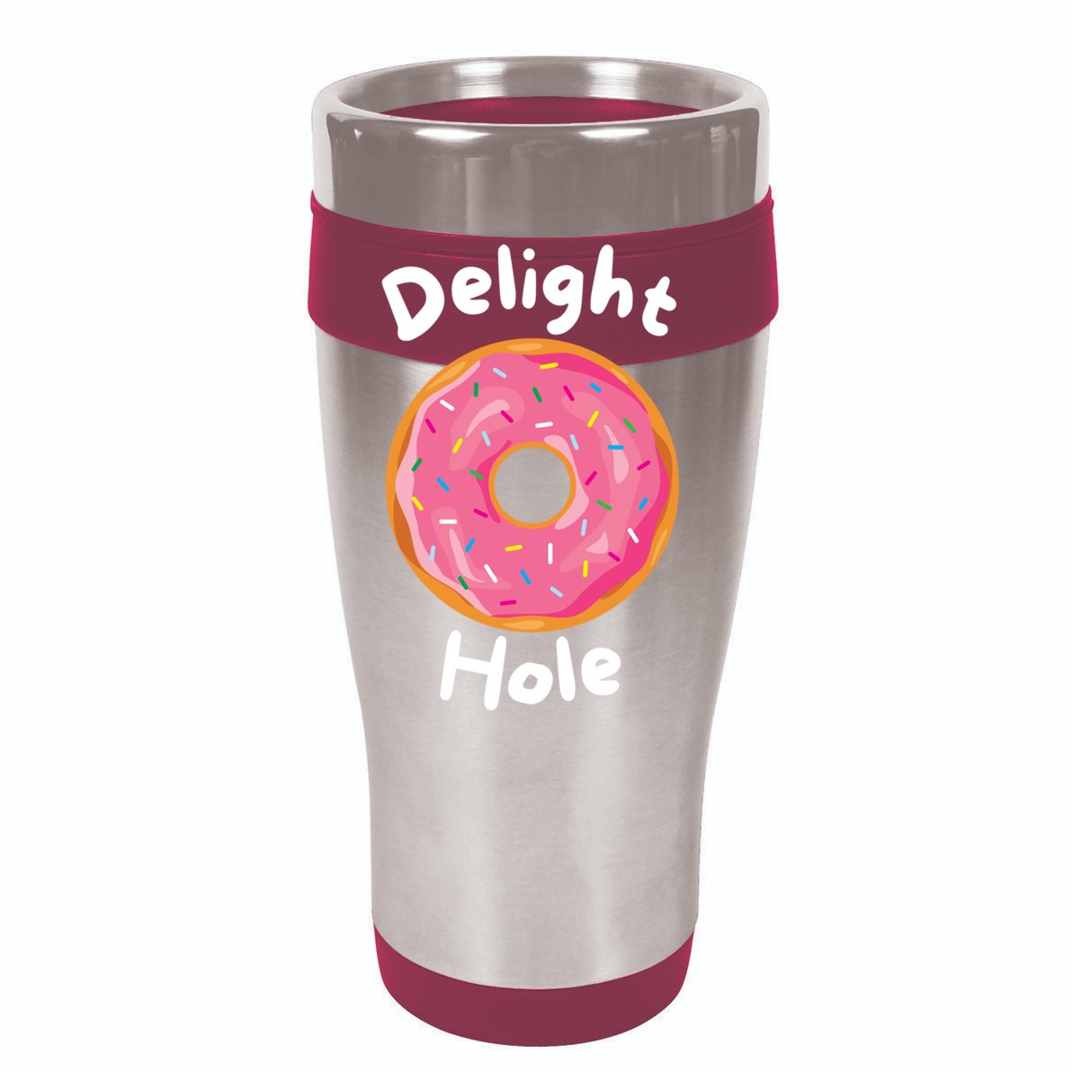 Delight Hole Donut Sprinkles Doughnut Fried Dough Sweet Cool Gift V-Neck T-Shirt