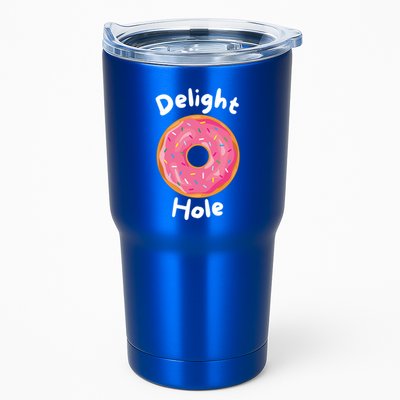 Delight Hole Donut Sprinkles Doughnut Fried Dough Sweet Cool Gift Tumbler