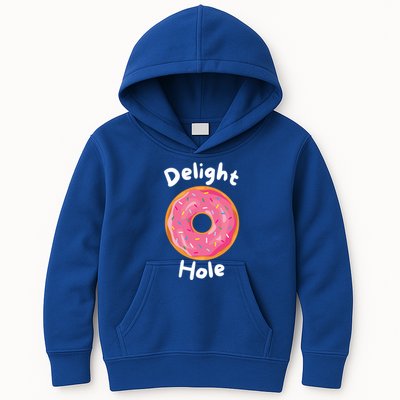 Delight Hole Donut Sprinkles Doughnut Fried Dough Sweet Cool Gift Kids Hoodie