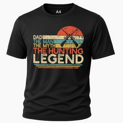 Deer Hunter Dad The The Myth The Hunting Legend Funny Gift Performance Shirt