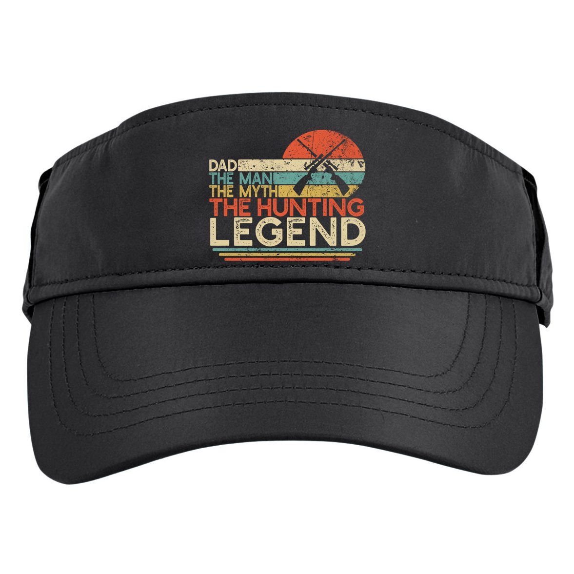Deer Hunter Dad The The Myth The Hunting Legend Funny Gift Adult Drive Performance Visor