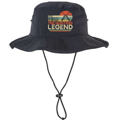 Deer Hunter Dad The The Myth The Hunting Legend Funny Gift Bucket Hat