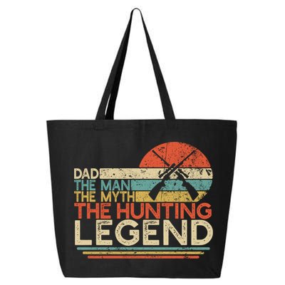 Deer Hunter Dad The The Myth The Hunting Legend Funny Gift 25L Jumbo Tote