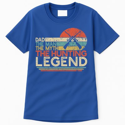 Deer Hunter Dad The The Myth The Hunting Legend Funny Gift Tall T-Shirt