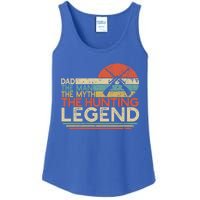 Deer Hunter Dad The The Myth The Hunting Legend Funny Gift Ladies Essential Tank