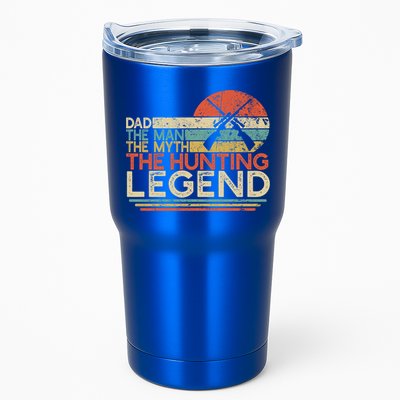 Deer Hunter Dad The The Myth The Hunting Legend Funny Gift Tumbler