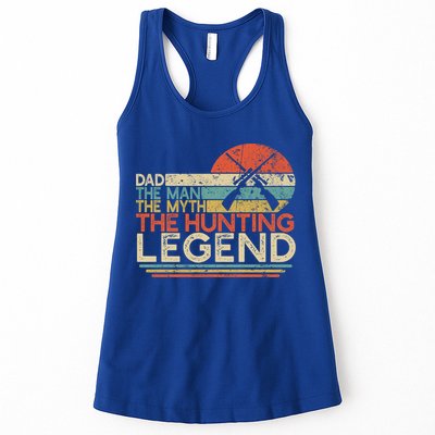 Deer Hunter Dad The The Myth The Hunting Legend Funny Gift Womens Tank Top
