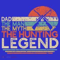 Deer Hunter Dad The The Myth The Hunting Legend Funny Gift Short Acrylic Beanie