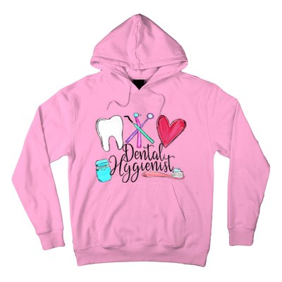 Dental Hygienist Dentist Tools Dental Life Dental Tooth Gift Hoodie