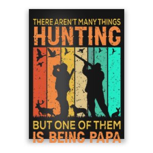 Duck Hunting Distressed Patriotic American Flag Hunters Poster