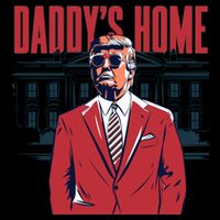 DaddyS Home Donald Trump 47th President 16 in Basic Backpack