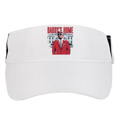 DaddyS Home Donald Trump 47th President Adult Drive Performance Visor