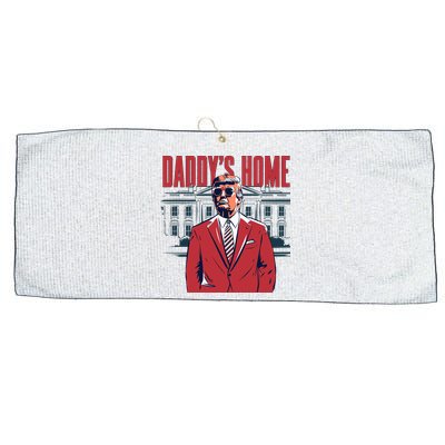 DaddyS Home Donald Trump 47th President Large Microfiber Waffle Golf Towel