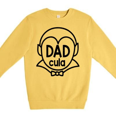 Dadcula Halloween Premium Crewneck Sweatshirt