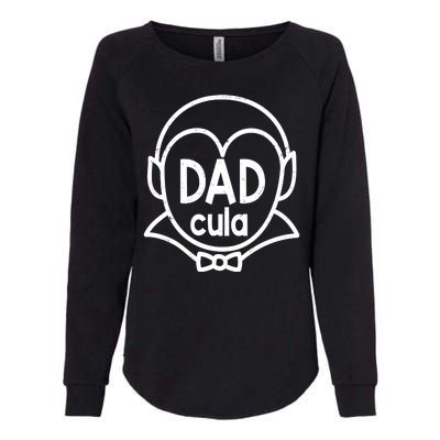 Dadcula Halloween Womens California Wash Sweatshirt