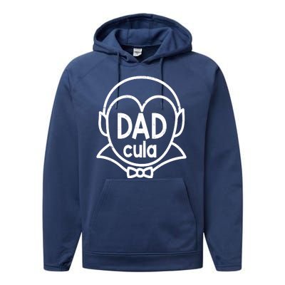 Dadcula Halloween Performance Fleece Hoodie