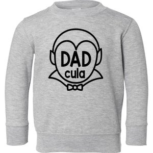 Dadcula Halloween Toddler Sweatshirt