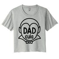 Dadcula Halloween Women's Crop Top Tee