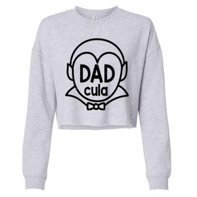 Dadcula Halloween Cropped Pullover Crew