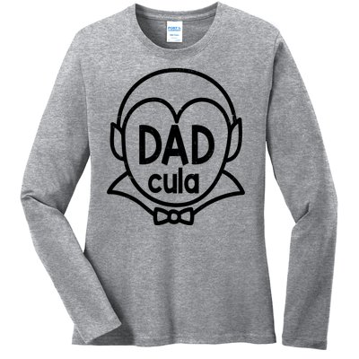 Dadcula Halloween Ladies Long Sleeve Shirt