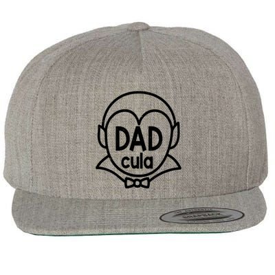Dadcula Halloween Wool Snapback Cap