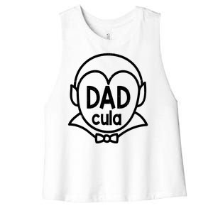 Dadcula Halloween Women's Racerback Cropped Tank