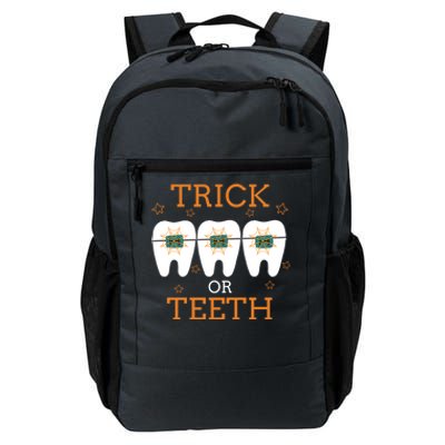 Dentist Halloween Dental Hygienist Trick Or Treat Teeth Gift Daily Commute Backpack