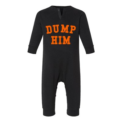 Dump Him Infant Fleece One Piece