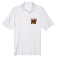 Def Hungry Def Grateful Happy Turkey Thanksgiving Autumn Men's Origin Performance Pique Polo