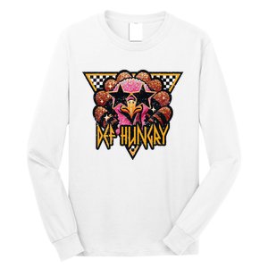 Def Hungry Def Grateful Happy Turkey Thanksgiving Autumn Long Sleeve Shirt