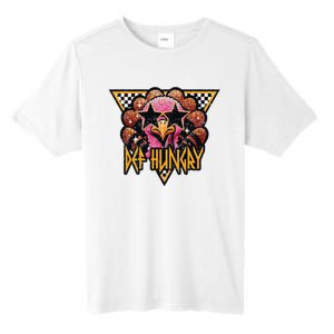 Def Hungry Def Grateful Happy Turkey Thanksgiving Autumn Tall Fusion ChromaSoft Performance T-Shirt