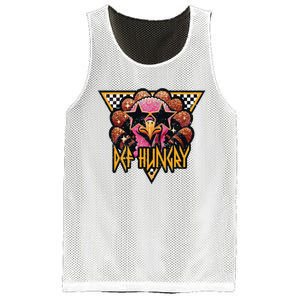 Def Hungry Def Grateful Happy Turkey Thanksgiving Autumn Mesh Reversible Basketball Jersey Tank