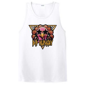 Def Hungry Def Grateful Happy Turkey Thanksgiving Autumn PosiCharge Competitor Tank